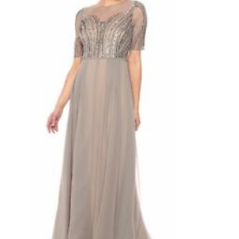 Adrianna Papell NEW Gray Womens DRESES SIZE 4